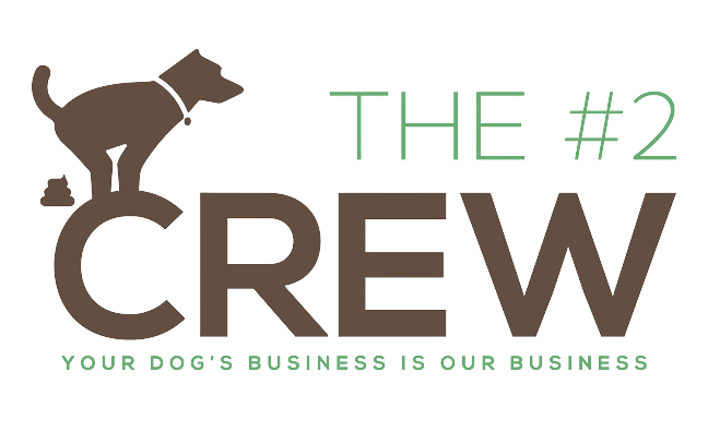 The #2 Crew logo – Dog waste removal service
